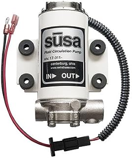 Setrab 17-311-08-0005 SUSA Mini Gear Oil Circulation Fluid Pump with AN08 Filter and No Filter