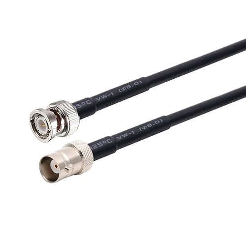 �h�� BNC ���X�i�b�g - �I�X�v���O RG58 �s�O�e�[�� �W���� */������ R*/F ���������P�[�u�� 50 �I�[��(M to WF,15M)