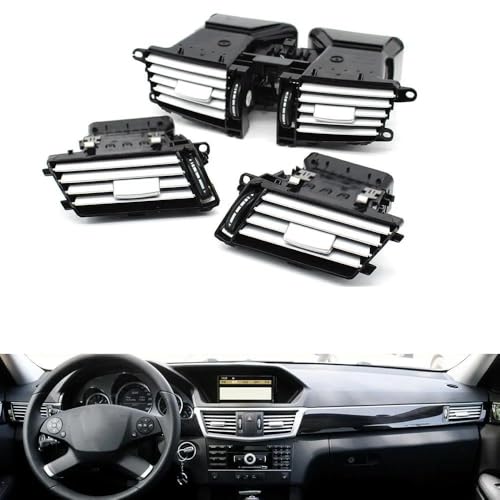 Rejilla ventilación de aire frontal centro para Benz W212 E250 E300 de 2009 a 2012 3