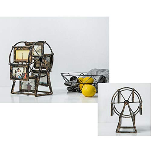 BESPORTBLE Familie Bilderrahmen Windmühle Riesenrad Fotorahmen Retro 4 Familienfoto Babyfoto Hochzeitsfoto Bilder Foto… – Bild 7