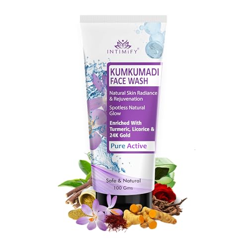 Image of INTIMIFY Kumkumadi Face Wash For Glowing Skin | For All Skin Types | Ideal For Men & Women 100 Gms