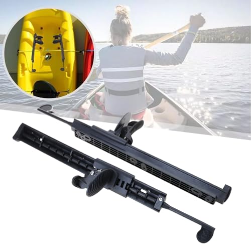 Repose-pieds réglable pour kayak et canoë ergonomique noir - 3