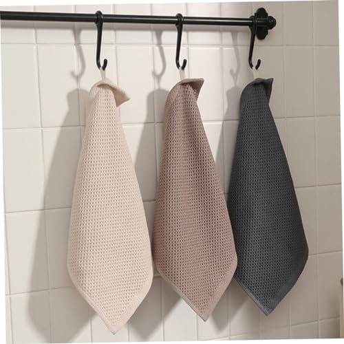 Toalla de cocina de algodón LIFKOME para proteger y secar tus sartenes y cuencos, 3 piezas 6