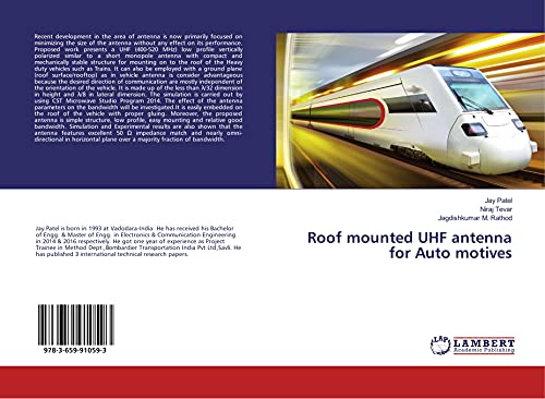 Preisvergleich Produktbild Roof mounted UHF antenna for Auto motives