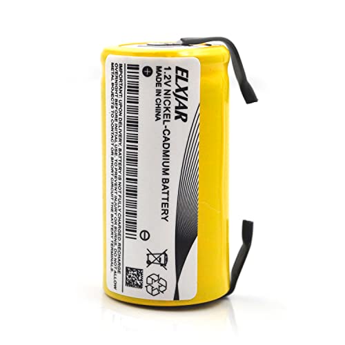 Yutsujo (5-Pack) Sub C 1.2V 2000Mah Ni-Cd Sc Rechargeable Battery For Power Tools (With Tabs) #TOP4