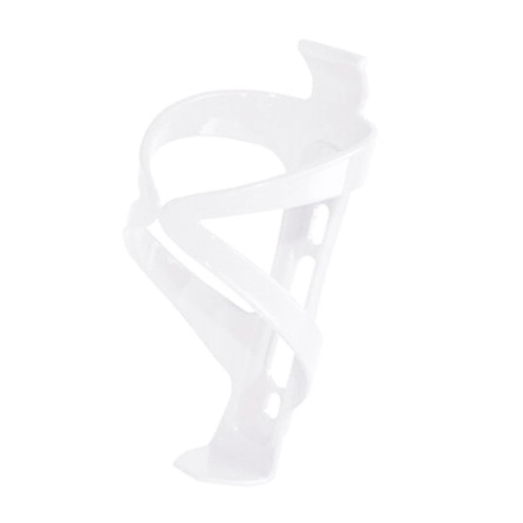 Laxzo ® Bike Bottle Cage Secure Retention System, No Lost Bottles, Anti-Breakage Guarantee, Lightweight & Strong Bicycle Bottle Holder For Road & Mountain Bikes white