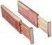 Adjustable & Expandable Drawer Dividers and Organizers for Household Storage, Red Wood Cedar, 2 Pack