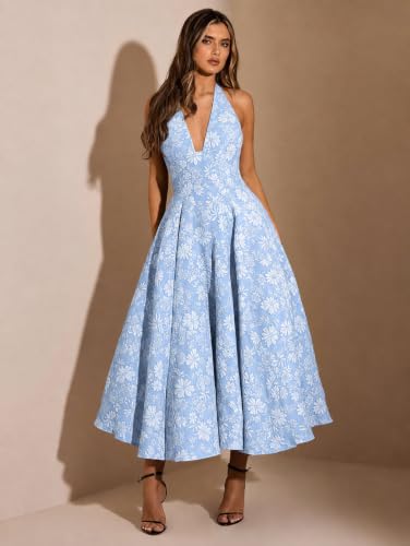 Sugathari sky blue dress – image 2