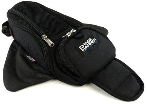 Chase Harper Usa 1602M Black Manta X2 Magnetic Tank Bag - Water-Resistant, Tear-Resistant, Industrial Grade Ballistic Nylon With Anti-Scratch Rubberized Polymer Bottom, Super Strong Neodymium Magnets #TOP30