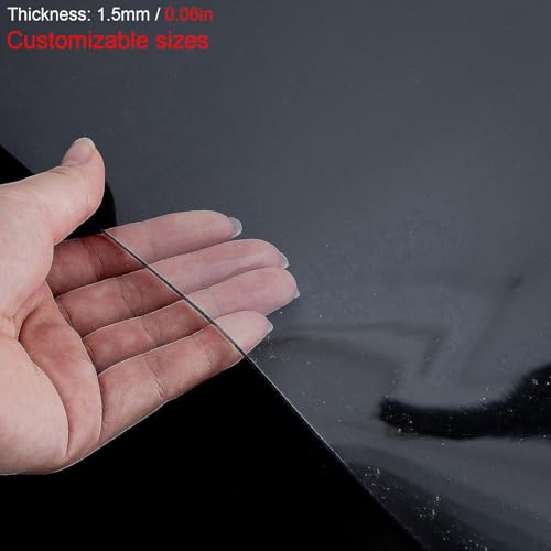 Tapis de sol transparent antidérapant et imperméable animaux