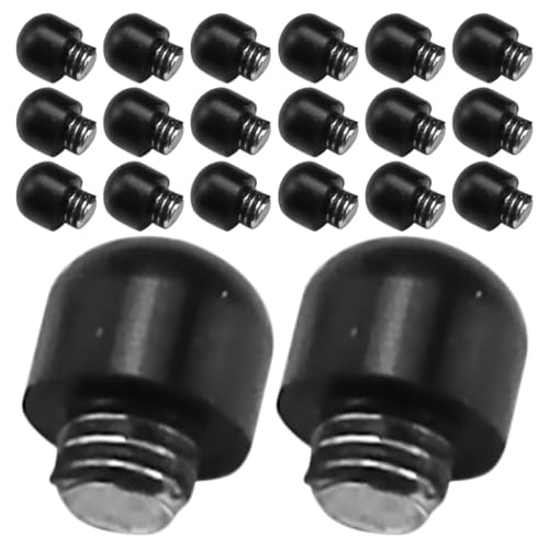 CRAFTHROU Silenciadores de tijera prácticos 50 unidades negro goma para tijeras de peluquero en cortes caseros y barberías reduce ruido y cansancio
