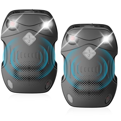 2 Pack Rodent Repellent for Car Engines, Ultrasonic Rodent Repeller for High-Efficiency Rat and Mouse Deterrent, Mouse Repellent,Rat Repellent for Car 12v 24v, Trucks, Rvs