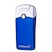 Electric Rechargeable Plasma Arc Lighter – 2017 Stylish Metal Electric Rechargeable USB Flameless Windless Cigarette Plasma Lighter LIFE-TIME WARRANTY(Ice Blue)