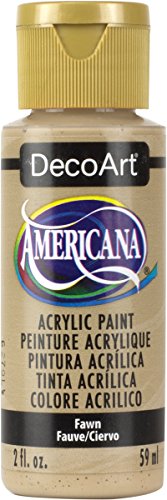 Image of DecoArt Americana Acrylic Paint, 2-Ounce, Fawn