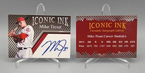 image for (3) Mike Trout SPORTS ILLUSTRATED Autographed (3) Card Rookie LOT!