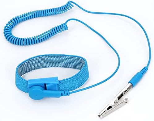 STREBITO Anti Static Wrist Strap, 11" Antistatic Wrist Band ESD Wrist Strap