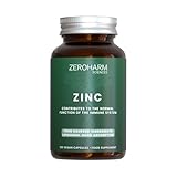 ZEROHARM Liposomales Zink 17 mg – Hohe Bioverfügbarkeit für Immunsystem und Hautgesundheit – Fortschrittliche liposomale Darreichungsform – 120 Stück (1er-Packung)
