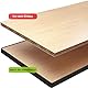 5M U-Form Selbstklebend Möbelkantenband, 20 mm, Schwarz Flexible TPE Faltbarer Kantenschutz, Umleimer Furnierklebeband, Kein Aufbügeln, für Tisch, Schrank Schutz&Reparatur