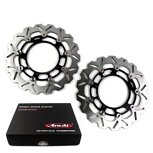 Disques de frein avant YZF R6 en acier haute performance noir