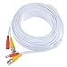 Jantoy White 100ft BNC Extension Cable Replacement for LEV2750AB HD 1080p Dome Security Camera