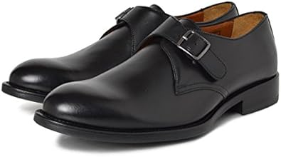 Amazon Giancarlo Morelli ジャンカルロ モレリ ビジネスシューズ Round Monk ラウンド モンク Gm01211 Nero 28 5cm 29cm ビジネスシューズ