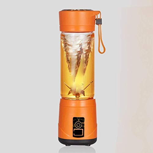 IW.HLMF Taza exprimidora eléctrica de Seguridad, batidora de zumos de Frutas, Mini batidora/exprimidor portátil Recargable Batidora y batidora de Hielo (Color: E) (Color: A) Baibao (Color: A)