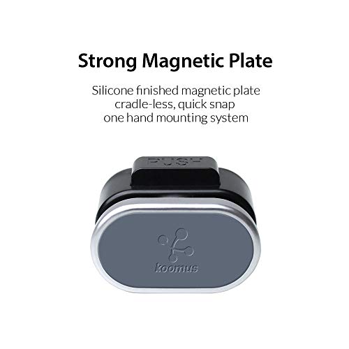 Koomus Urban-Cd-N Smartphone Magnetic Car Mount For Cd Slot, Black #TOP5