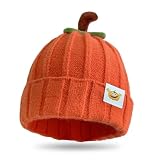 Ourdort Stricken Kürbis Mütze Baby,Kinder Wintermütze,Kürbis Hut