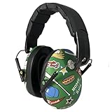 BANZ Kids Headphones – Hearing Protection Earmuffs for Children – Adjustable Headband to fit All Ages – Protect Kids Ears – Block Noise – Fireworks – Sporting Events – Concerts – Movies (Baseball)