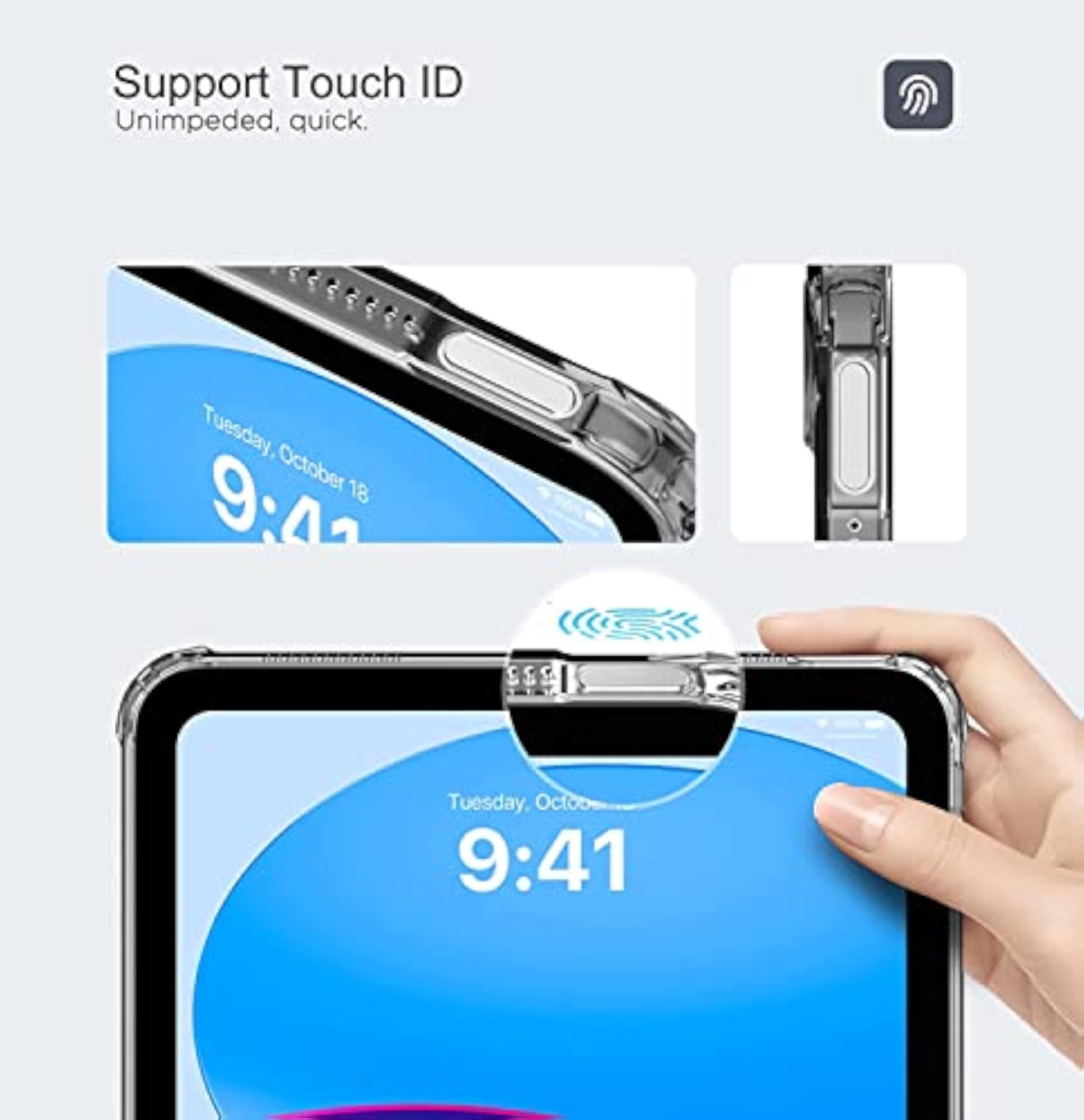 TPU Back Cover for iPad (A16) 11th Generation 11 Inch