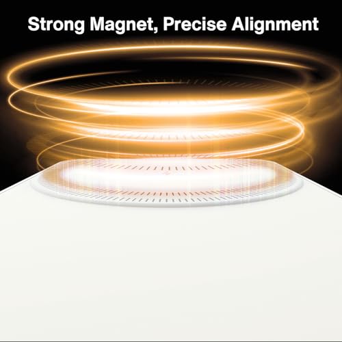 Image of iVANKY Wireless Charging Station for iPhone 17, 3 in 1 Foldable Charger for MagSafe Magnetic Stand for iPhone 17 /16 /15 /14 /13 /12 /X Pro /Max /Plus /Air, Apple Watch, Airpods, Ivory (With 33W Power Adapter)