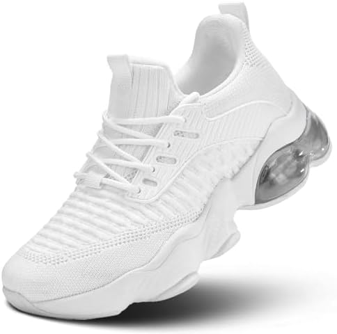 Womens Slip On Walking Shoes Air Running Casual Fashion Tennis Sn...