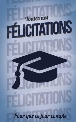 Felicitations Diplome Bleu Carte Livre D Or Taille M 12 7xcm By Pialat Thibaut Amazon Ae