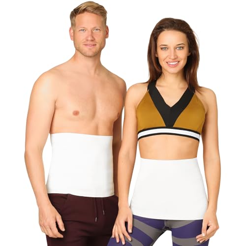 BeFit24 Unisex Nierenwärmer aus Angora Merino und Baumwolle für Damen und Herren Rückenwärmer, Nierengurt, wärmend, atmungsaktiv, flexibel für Sport Freizeit Alltag und Winter Sommer Nutzung