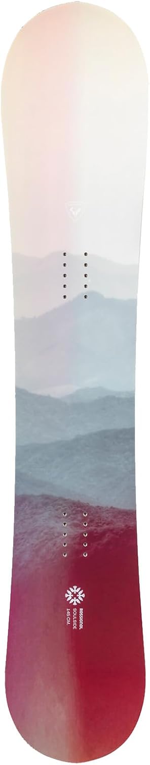 Rossignol Soulside Women's All-Mountain Snowboard - AmpTek Rocker/Camber for Effortless Turns & Playful Ride