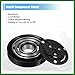 Motoforti 1 Set AC Compressor Clutch Replacement for Smart Fortwo 3 Cyl 1.0L 2008-2015 Long-lasting