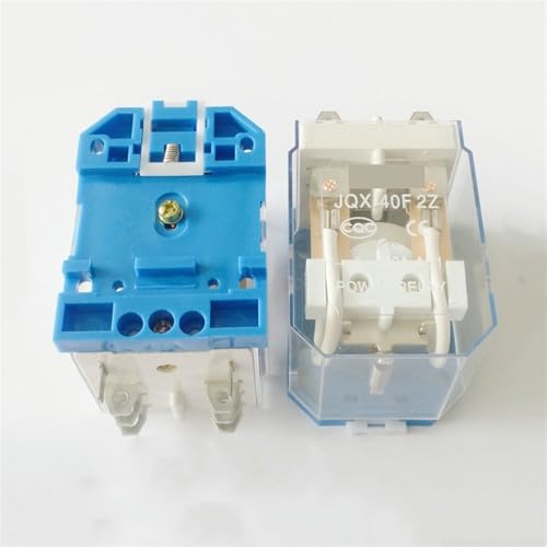 Relais JQX-40F-2Z DC24V 40A inverseur 8 broches pour commutation de puissance électrique