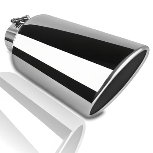 MuHize Exhaust Tips 4" Inlet, 7" Outlet 15" Length Performance Exhaust Tip by MuHize - Used condition - US$30.06