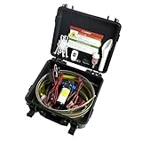 12V Fuel Transfer Pump Kit - Moves 78 Gallons of Gas or Diesel Per Hour, with Pulley Lead Pipe & 2 Types of Power Cable. Great for Cars, Boats, Trucks, Motorcycles, UTVs, Agricultural Machinery etc.