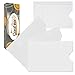 1000 White Key Card Sleeves for Hotels & Gift Cards – Writable Paper Card Holders – 2 3/8