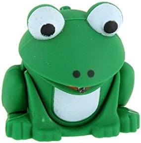 PHAL Keroppi Frog Shaped Flashing and Voice-giving Keychain Hang Decoration (Green)