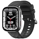 MorePro Fitness Tracker with 24/7 Heart Rate & Blood Pressure Monitor, Smart Watch with Blood Oxy-gen, Sleep Tracking, Fitness Watch 120+ Sports Modes, Answer/Make Calls for Men and Women
