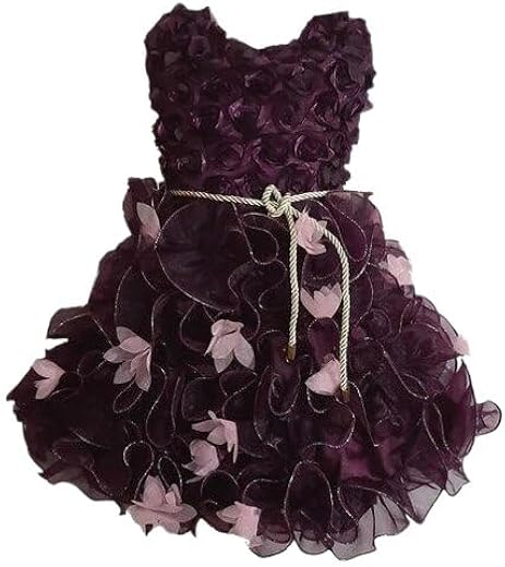 Toddler Net Frock Floral Print Dress Summer Outfit Comfortable Play Clothing Set