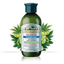 CORPORE SANO HOPS, THYME & FENNEL SHAMPOO-Certified organic growing-HYPOALLERGENIC-PARABENS FREE-ANTI-DANRUFF-300 ML/10.1 FL OZ