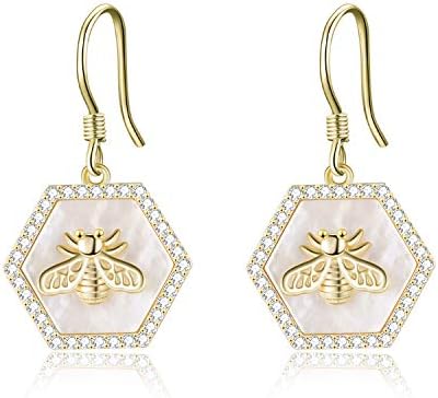 WINNICACA Bee Jewellery Sunflower Pendant S925 Sterling Silver Charms Choker Necklace for Women Gifts