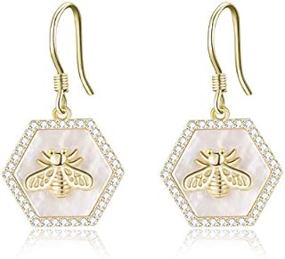 WINNICACA Bee Jewellery Sunflower Pendant S925 Sterling Silver Charms Choker Necklace for Women Gifts