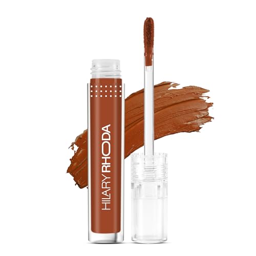 Image of Hilary Rhoda Power Of Matte Liquid Lipstick | Buildable Colour | Long Lasting & Matte Finish | Lightweight & Non-Drying Formula | Smudge Proof & Non-Transferable | 3ml (Toasted Brown - Shade 17)