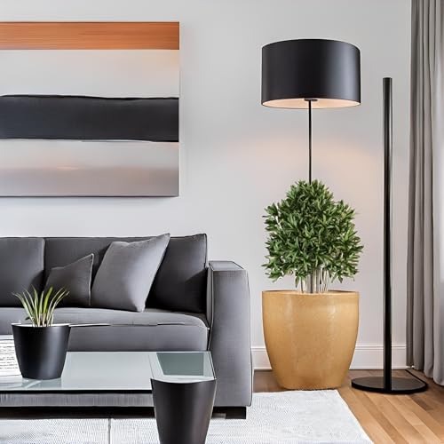 Image of Go Hooked Pluto Brown Indoor Planter Pot 12 Inch | Lightweight Modern Round Plant Pot for Living Room, Balcony & Office | Decorative Polymer Pot for Live & Artificial Plants