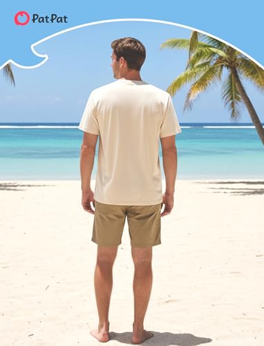 Image of PATPAT Matching Hawaiian Outfits for Family Summer Dress & Tee Sets | Mommy and Me Dresses, Hawaiian Dresses for Women, Matching Hawaiian Outfits for Couples, Beach Vacation, Family Photoshoot