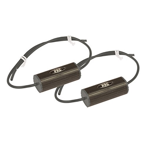 PACBB-6PR Pair of Bass Blocker for Tweeters, 6 Inch x 1 Inch x 6 Inch Black